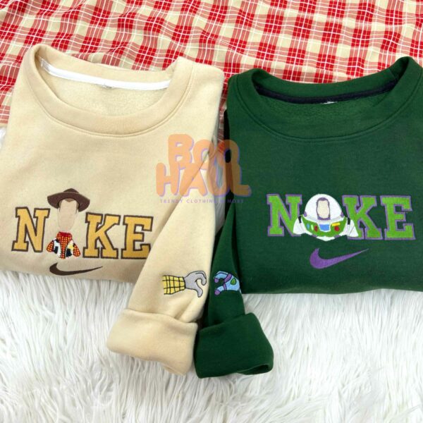 Buzz Lightyear Bo Peep Jessie And Woody Embroidered Sweatshirt Boohaul