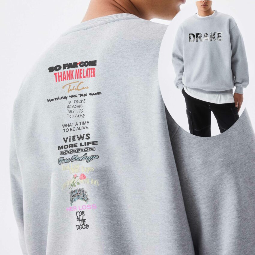 Drake 15 Albums and Mixtapes – Sweatshirt