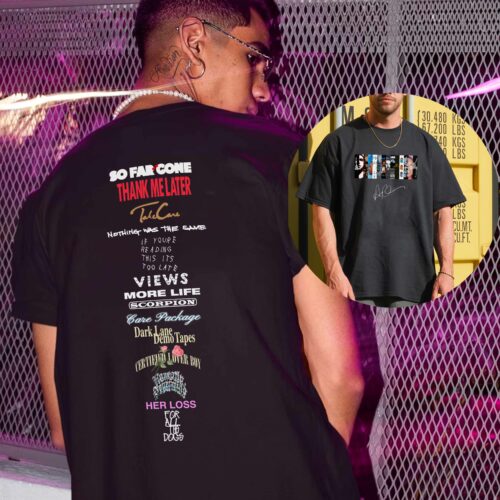 Drake 14 Albums and Mixtapes – Shirt