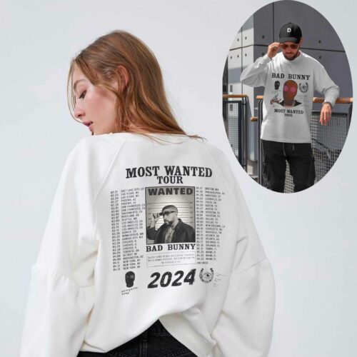 Bad Bunny Most Wanted Tour – Sweatshirt