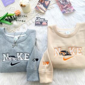 Spiderman and Spiderwoman – Embroidered Shirt