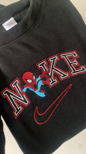 Spiderman and Spiderwoman - Embroidered Shirt photo review