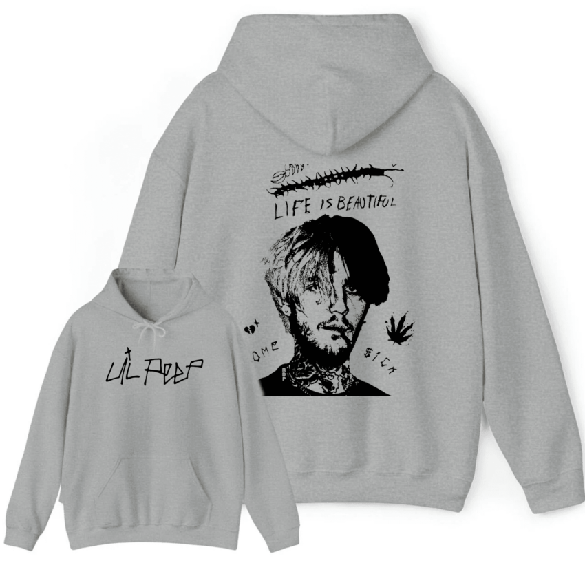 Lil Peep Life Is Beautiful – Sweatshirt