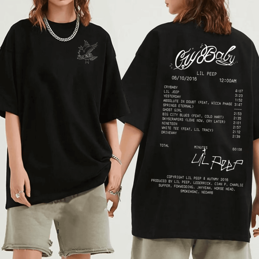 Lil Peep Crybaby Album Songs – Sweatshirt