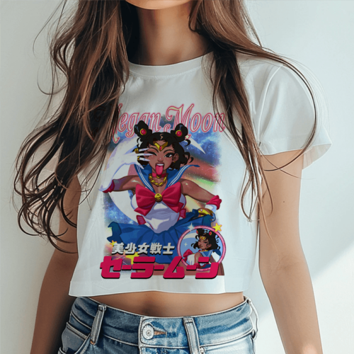 Megan Sailor Moon – Champion Crop Top