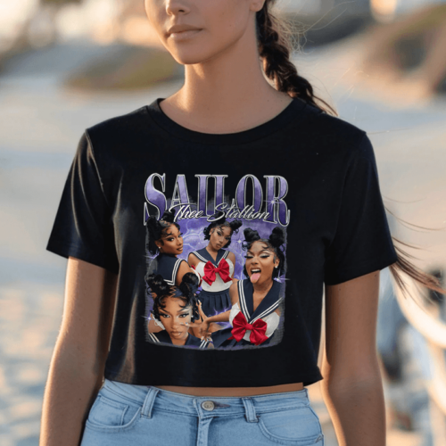 Sailor Thee Stallion – Champion Crop Top