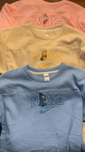 Winnie the Pooh and Friends- Embroidered Shirt photo review