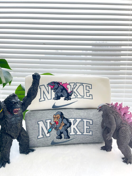 Godzilla x Kong – Embroidered Shirt