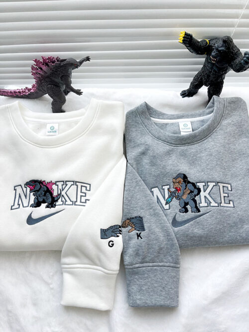 Godzilla x Kong – Embroidered Shirt