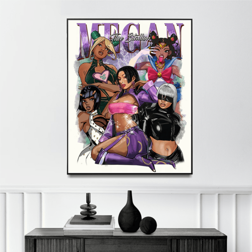 Megan Cosplay Art New Version Poster