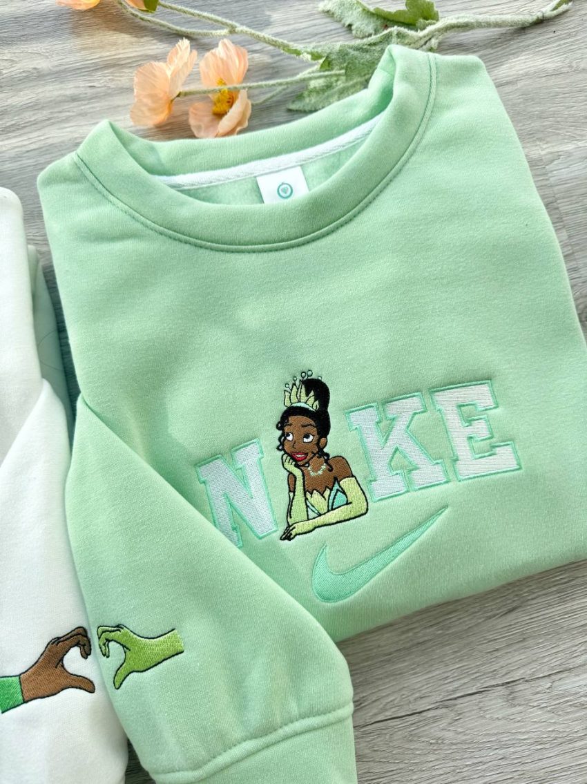 Tiana and Naveen – The Princess and The Frog – Embroidered Shirts