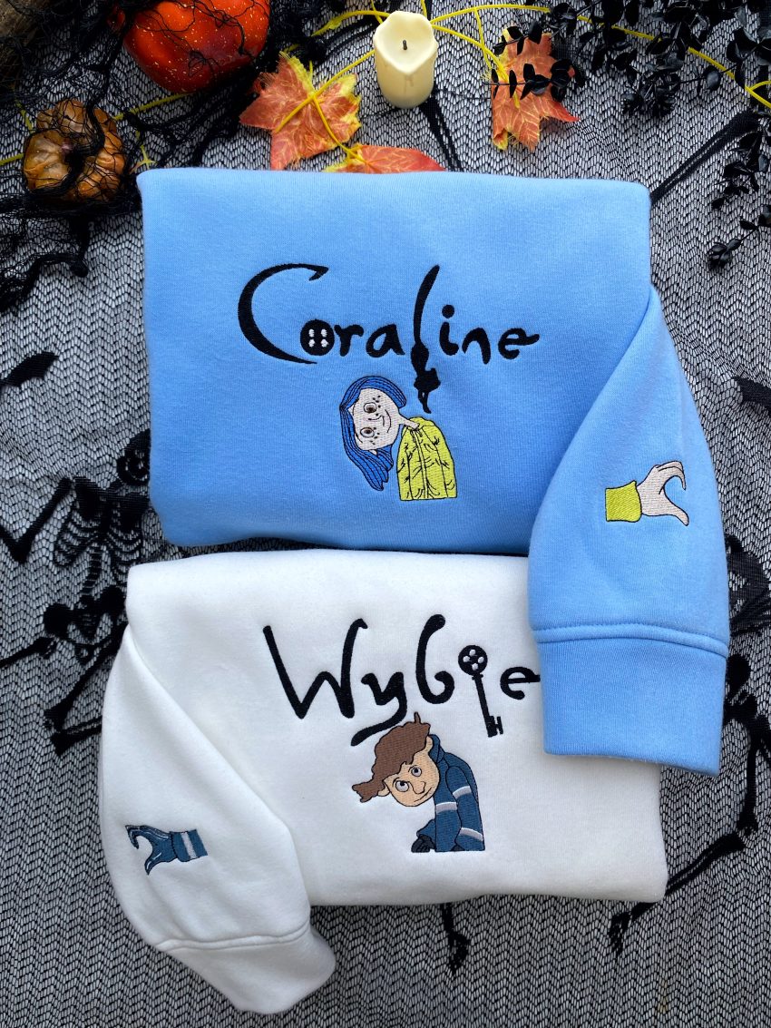 Coraline and Wybie 2 – Embroidered Shirt