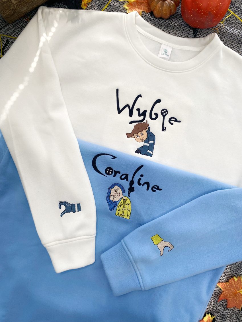 Coraline and Wybie 2 – Embroidered Shirt