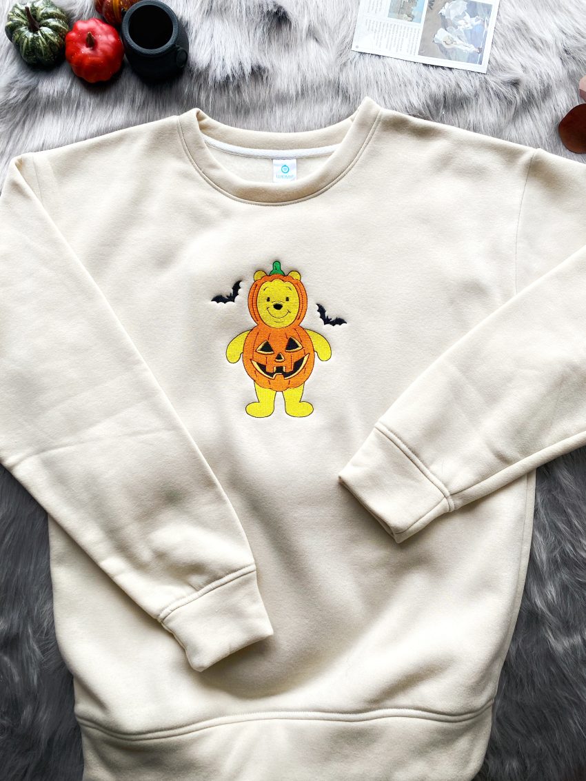 Halloween Winnie The Pooh – Embroidered Shirts