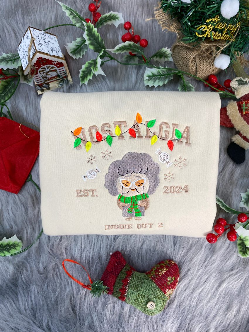 Christmas Inside Out – Embroidered Shirts