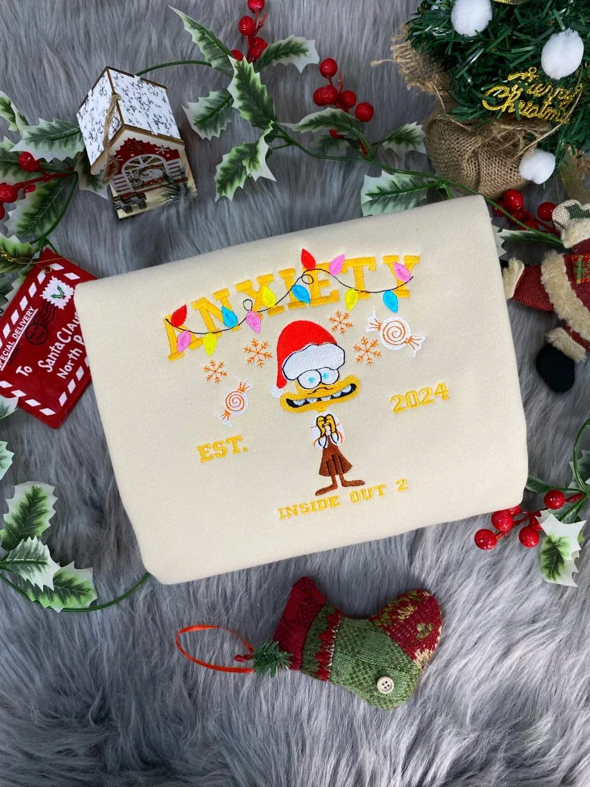 Christmas Inside Out – Embroidered Shirts