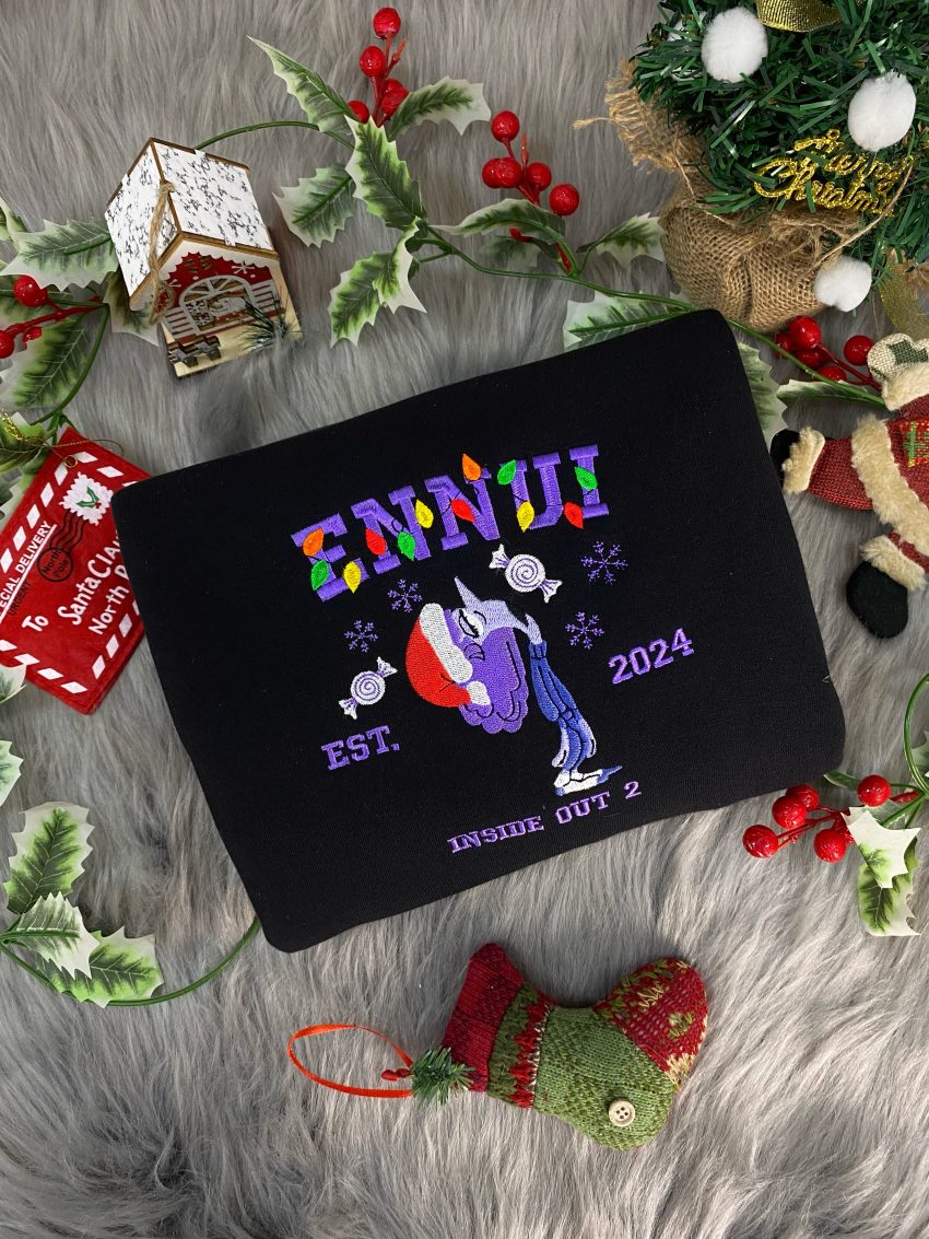 Christmas Inside Out – Embroidered Shirts