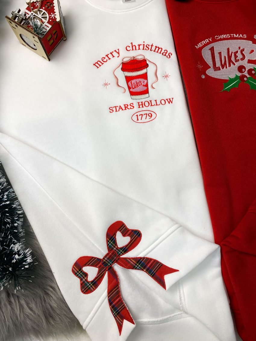 Christmas Gilmore Girls – Embroidered Shirts