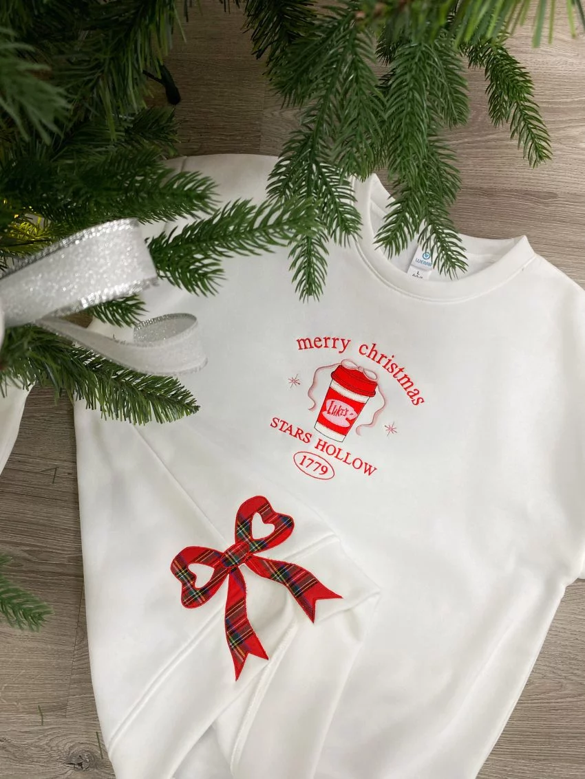 Christmas Gilmore Girls – Embroidered Shirts