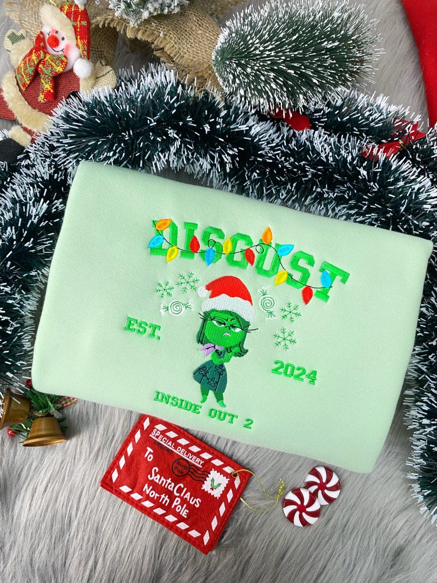 Christmas Inside Out – Embroidered Shirts