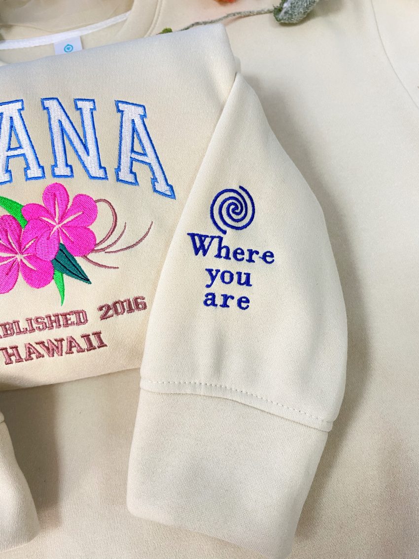 Moana – Embroidered Shirts