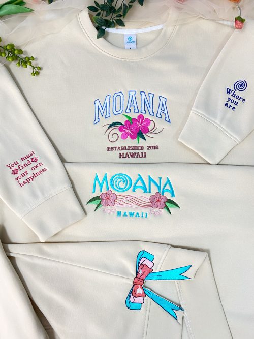 Moana – Embroidered Shirts