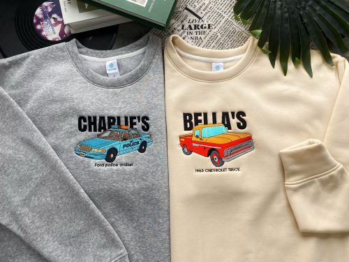 Twilight Charlie and Bella – Embroidered Sweatshirt