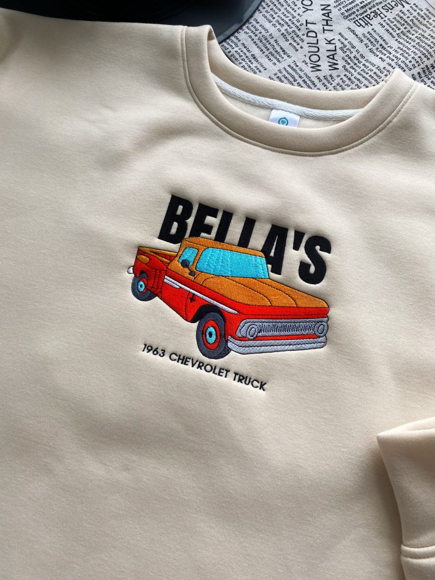 Twilight Charlie and Bella – Embroidered Sweatshirt
