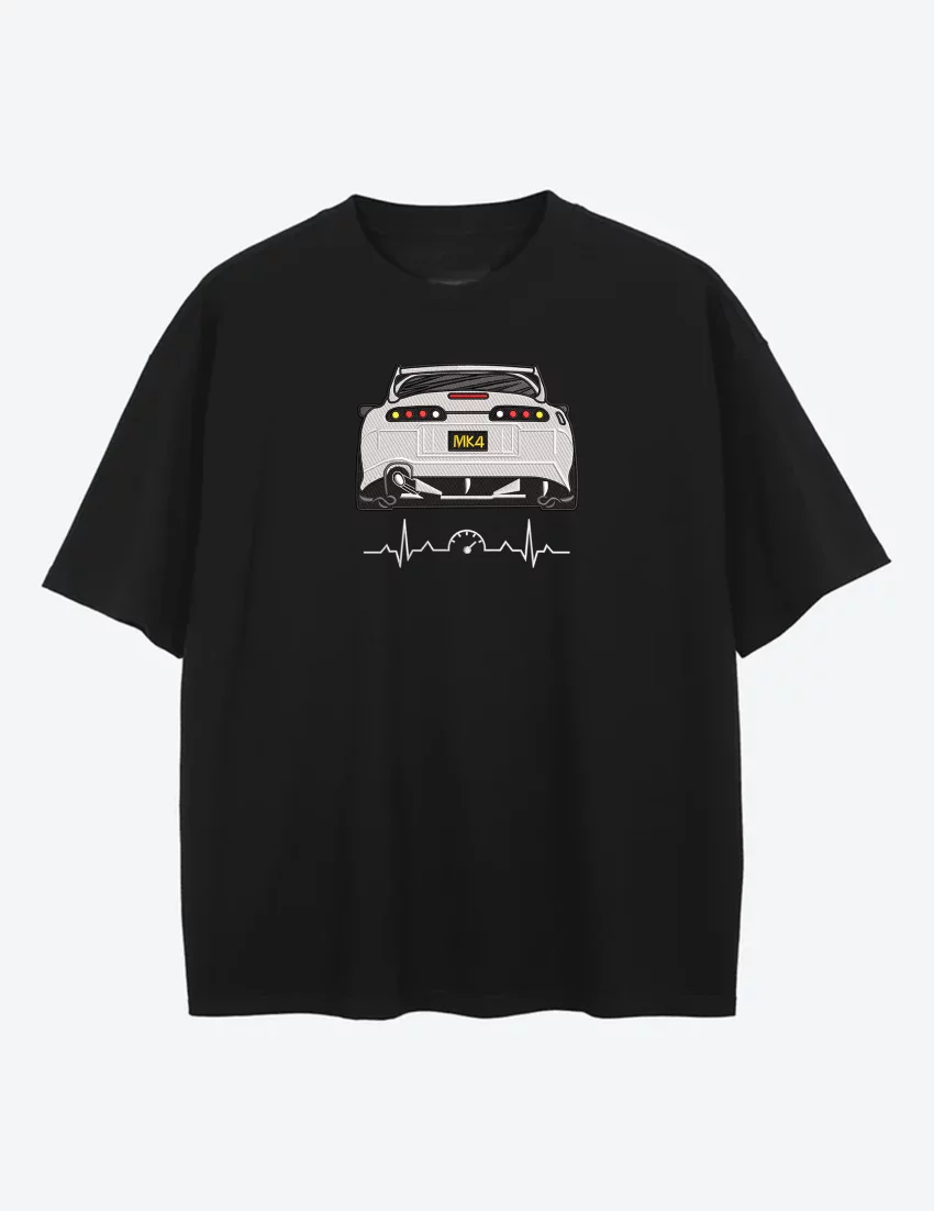 White Porsche – Embroidered Shirt