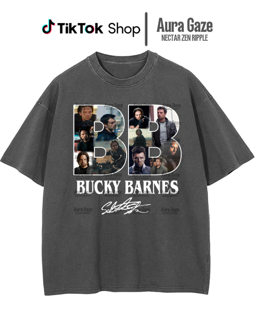 Bucky Barnes – Sebastian Stan Signature Shirt