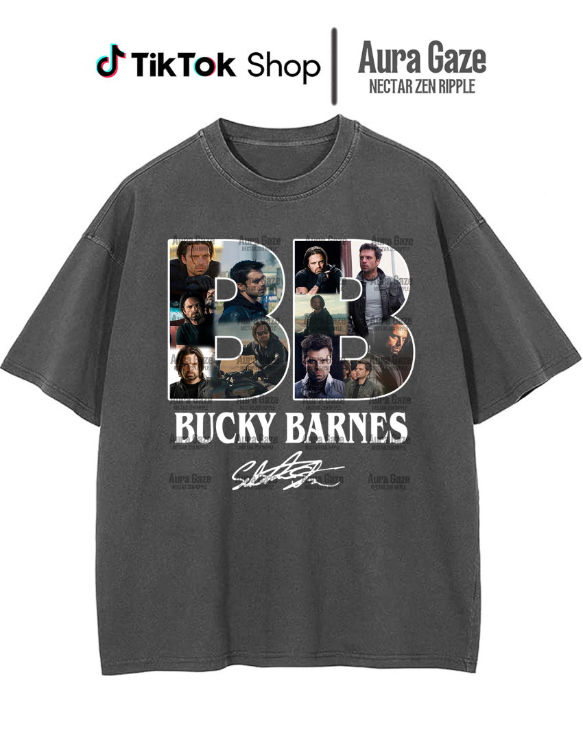 Bucky Barnes – Sebastian Stan Signature Shirt