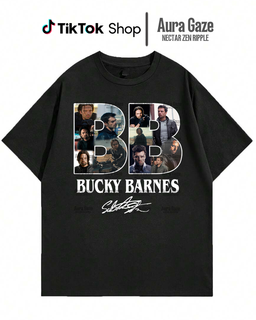 Bucky Barnes – Sebastian Stan Signature Shirt