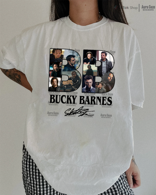 Bucky Barnes – Sebastian Stan Signature Shirt