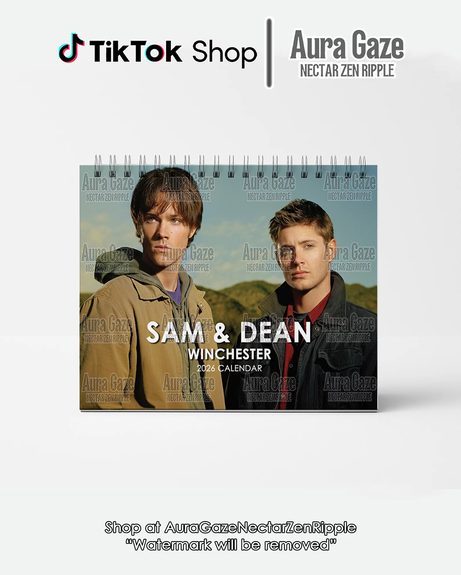 Sam & Dean Winchester – 2026 Calendar
