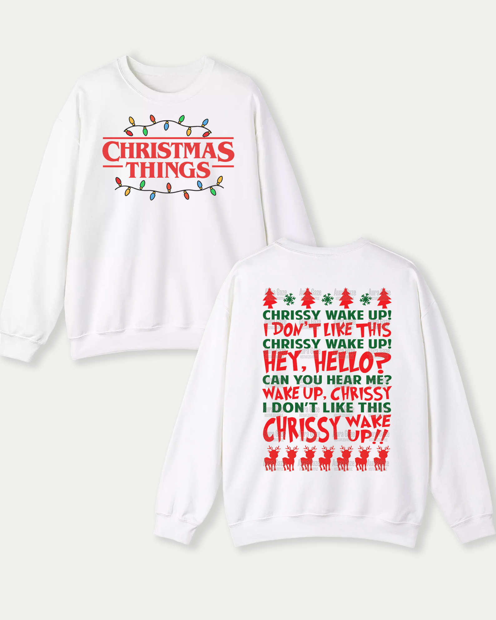 Chrissy Wakeup Stranger Things – Sweatshirt Chrissy Wakeup Stranger Things – Sweatshirt