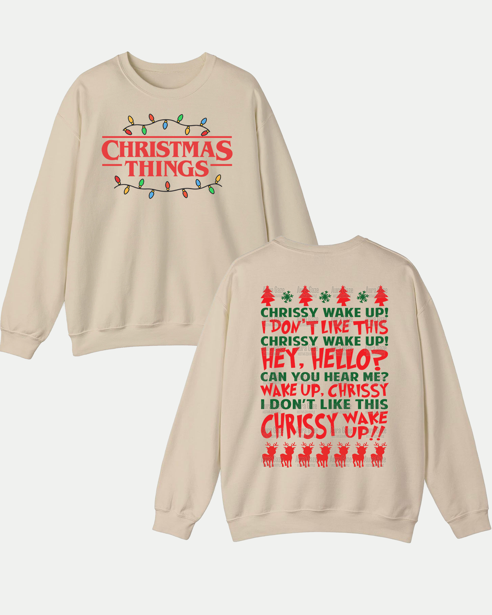 Chrissy Wakeup Stranger Things – Sweatshirt Chrissy Wakeup Stranger Things – Sweatshirt