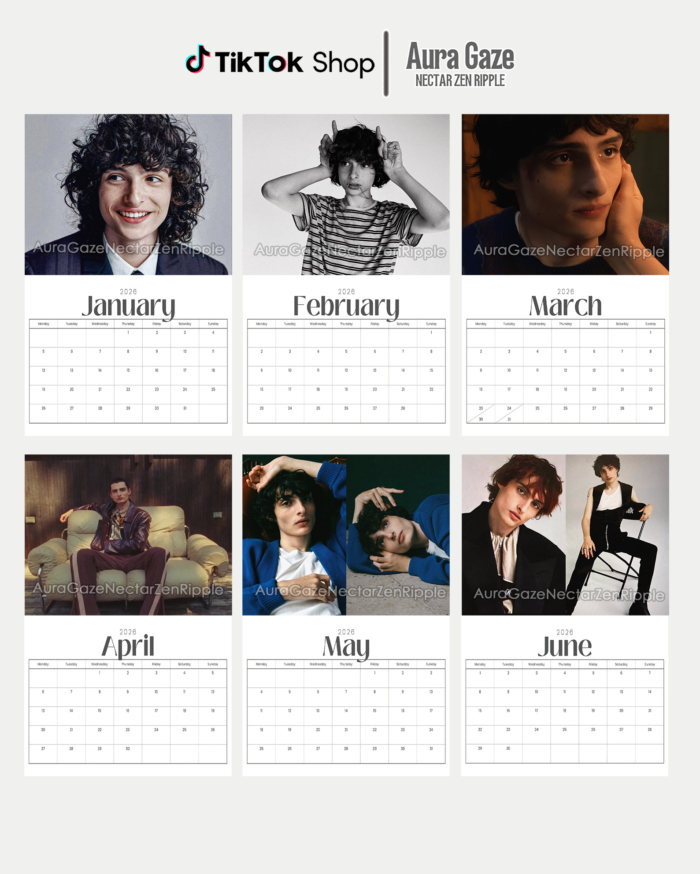 Finn Wolfhard – 2026 Calendar