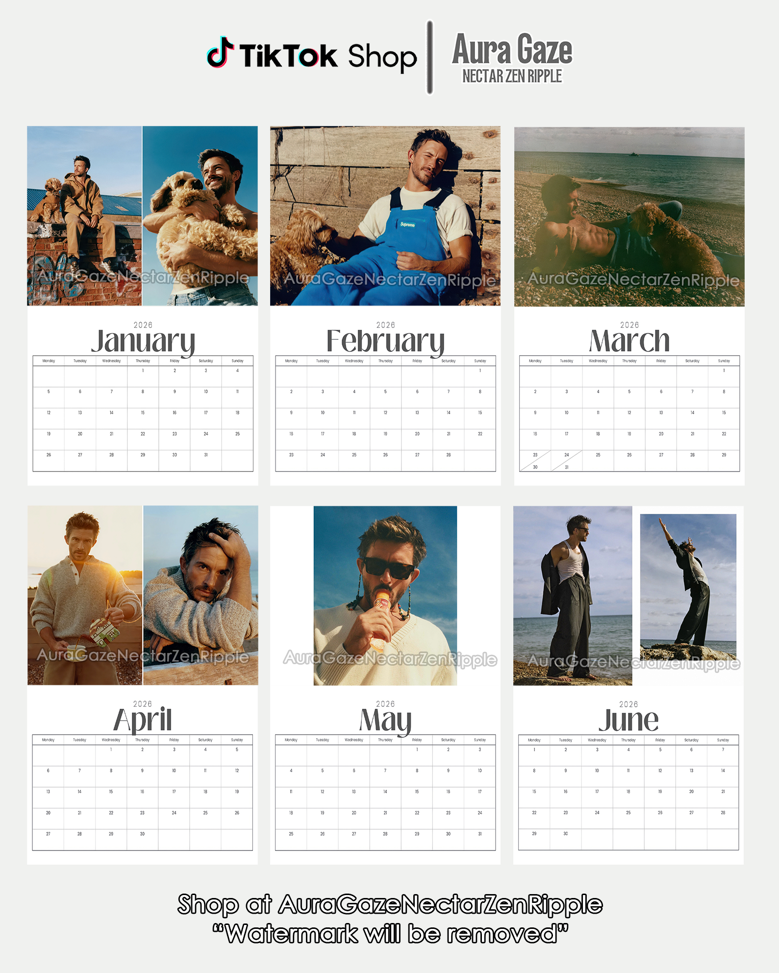 Jonathan Bailey – 2026 Calendar Jonathan Bailey – 2026 Calendar