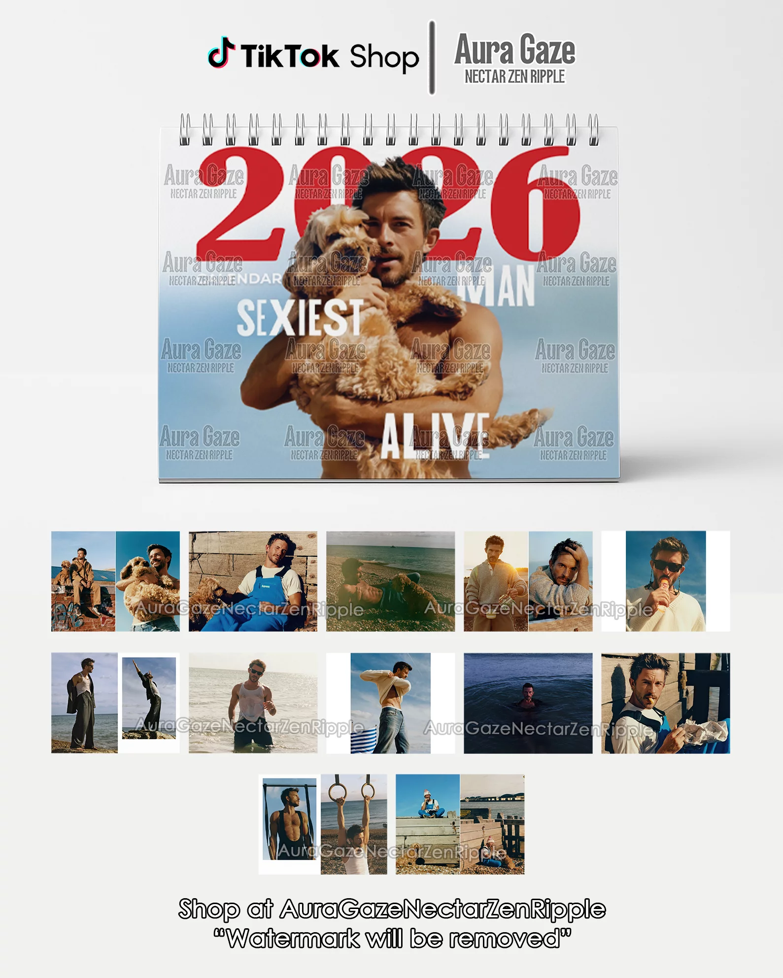 Jonathan Bailey – 2026 Calendar