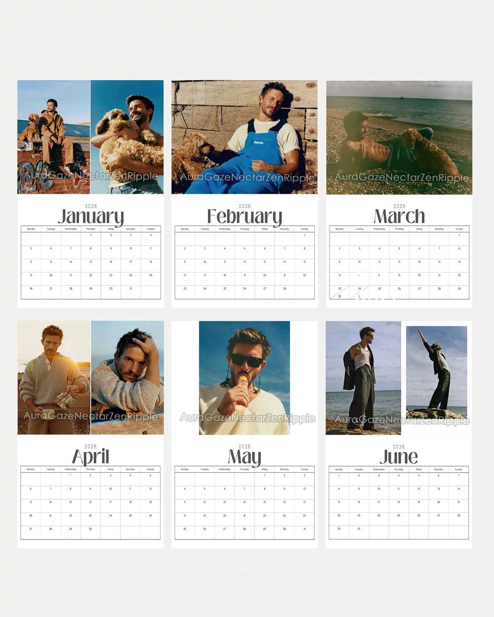 Jonathan Bailey – 2026 Calendar Jonathan Bailey – 2026 Calendar