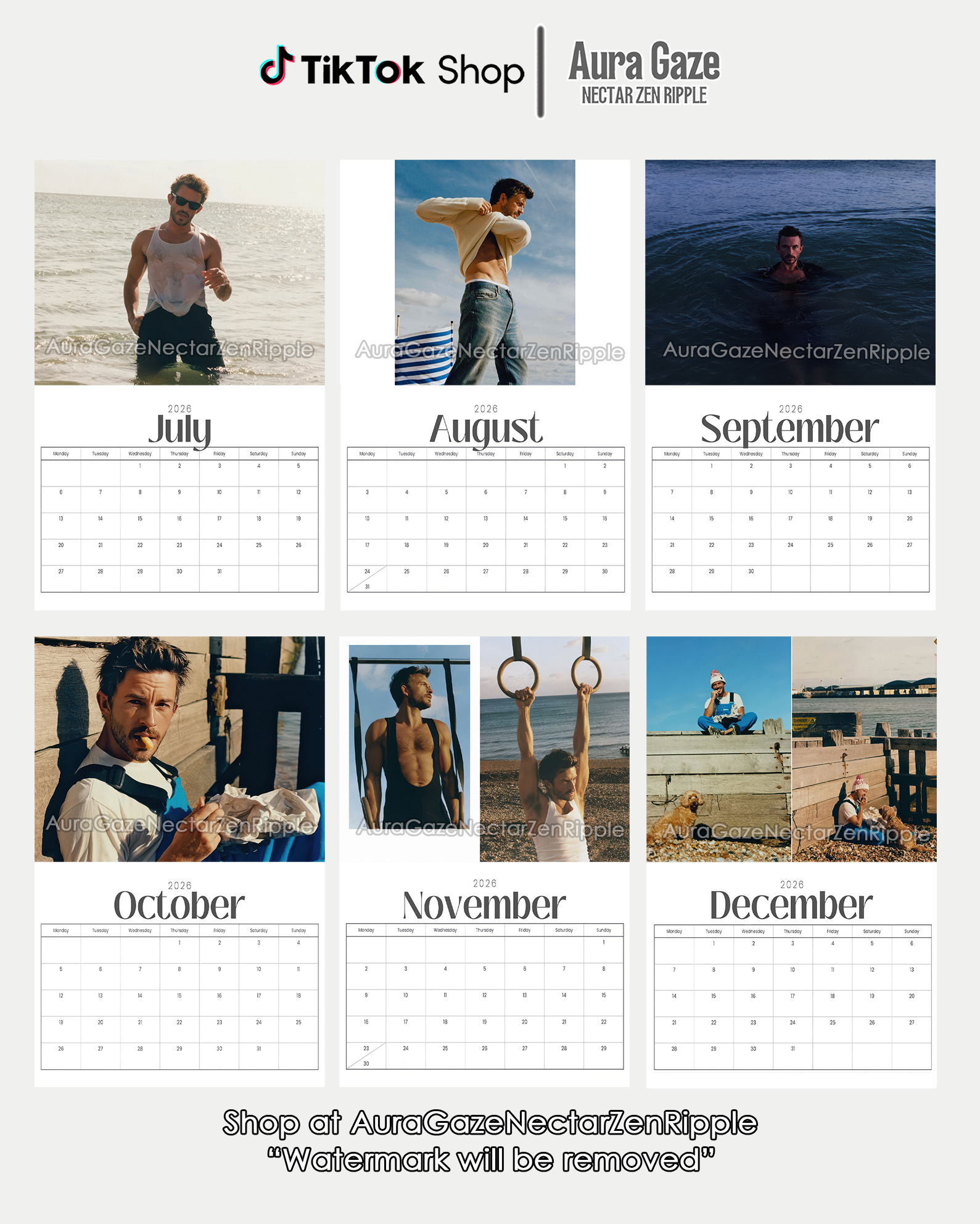 Jonathan Bailey – 2026 Calendar Jonathan Bailey – 2026 Calendar