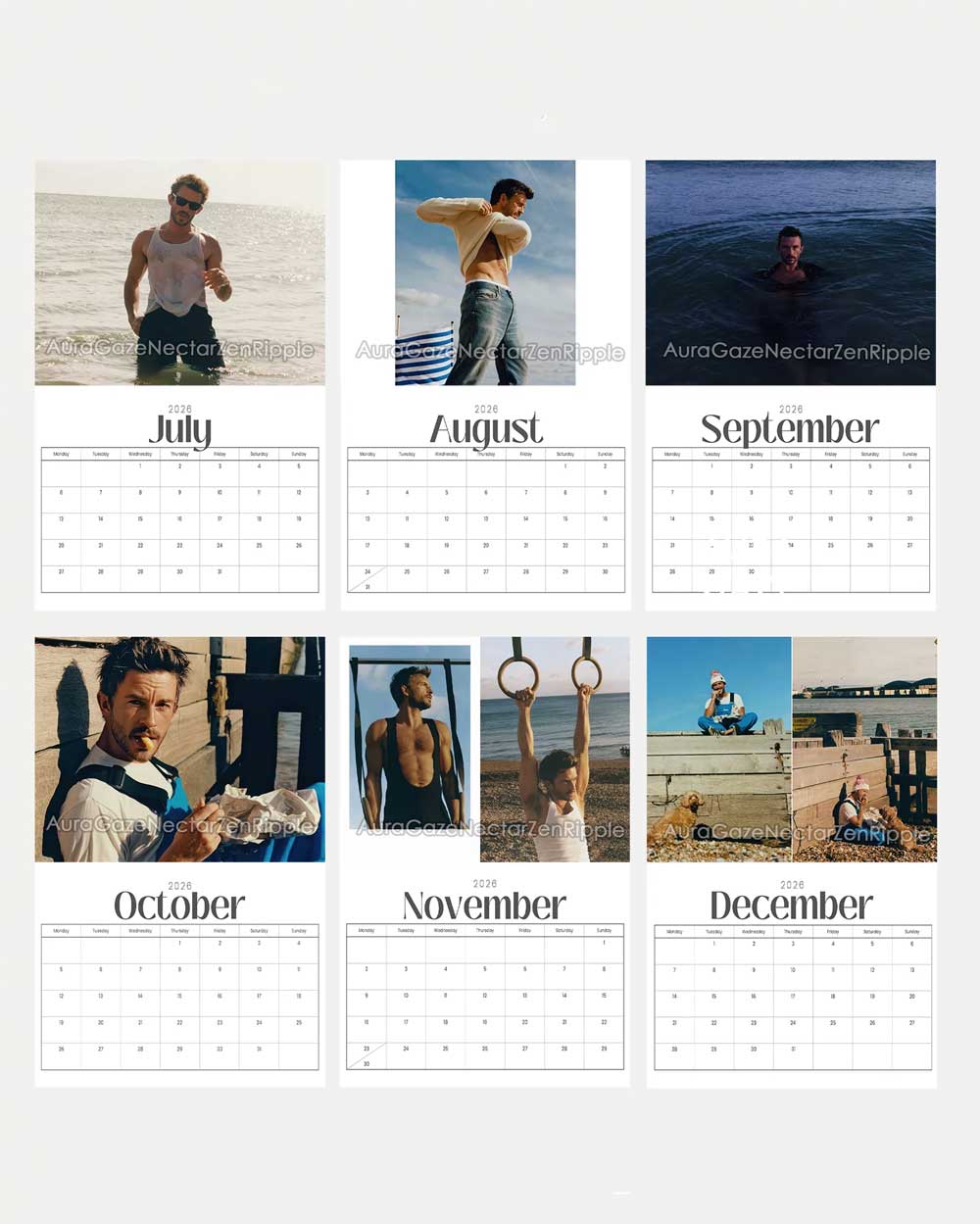 Jonathan Bailey – 2026 Calendar Jonathan Bailey – 2026 Calendar