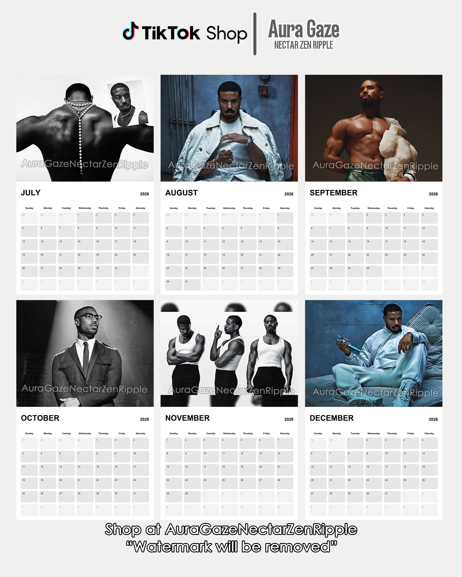 Michael B. Jordan – 2026 Calendar Michael B. Jordan – 2026 Calendar