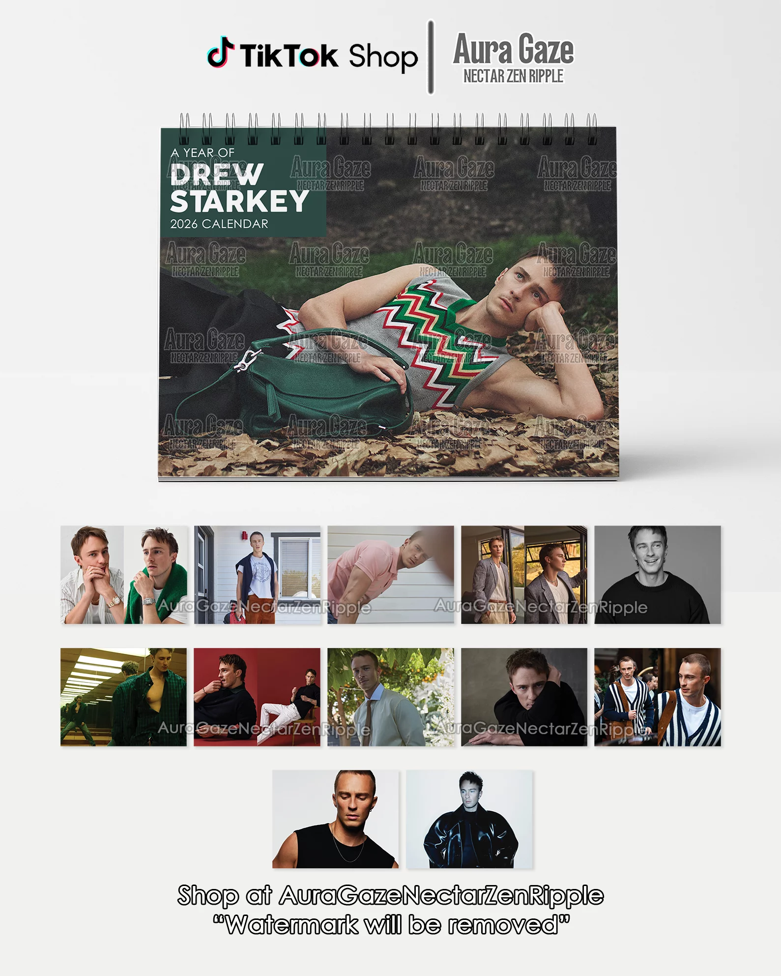 Drew Starkey – 2026 Calendar