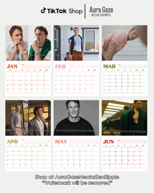 Drew Starkey – 2026 Calendar