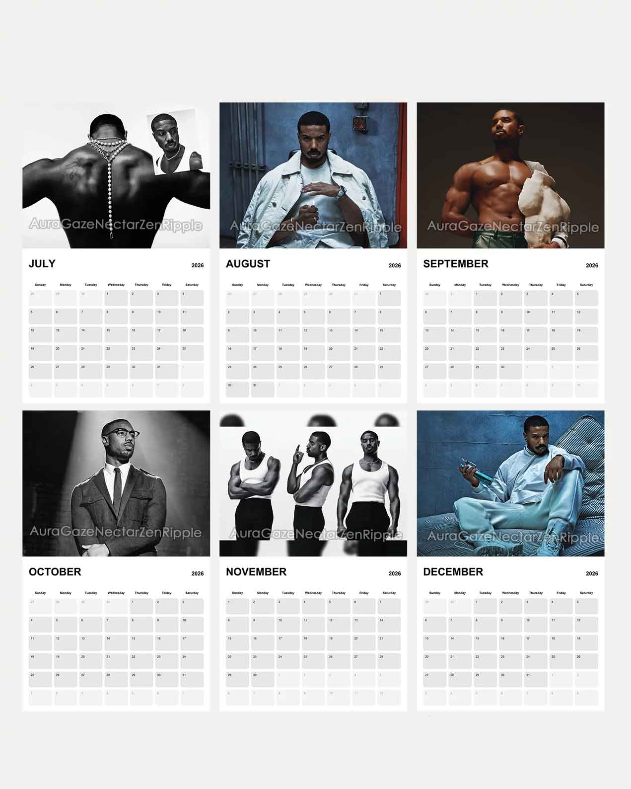 Michael B. Jordan – 2026 Calendar Michael B. Jordan – 2026 Calendar