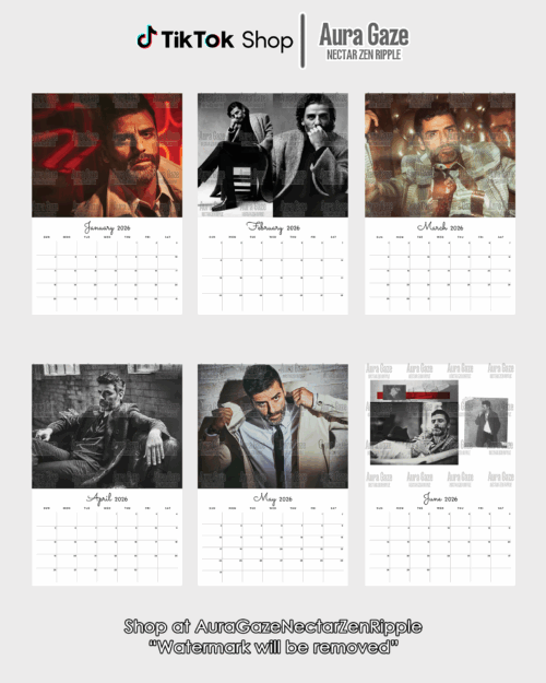 Oscar Issac – 2026 Calendar