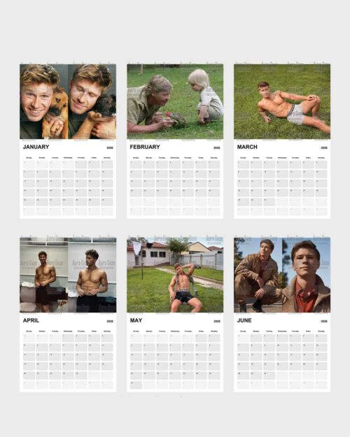 Robert Irwin – 2026 Calendar