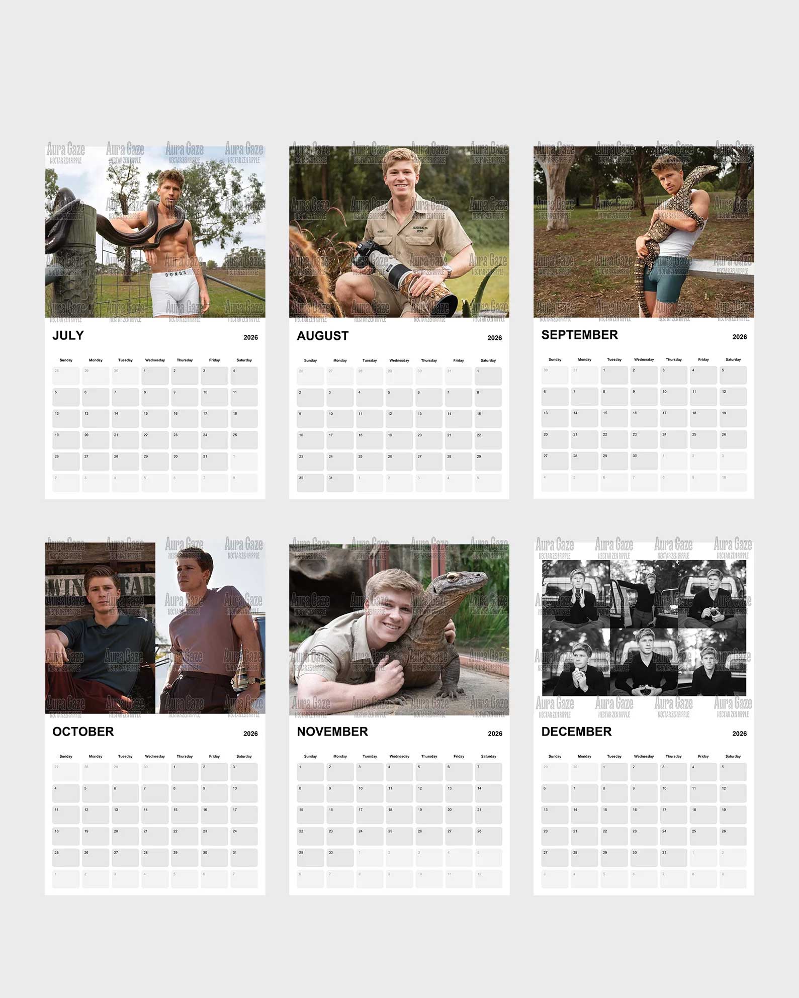 Robert Irwin – 2026 Calendar Robert Irwin – 2026 Calendar
