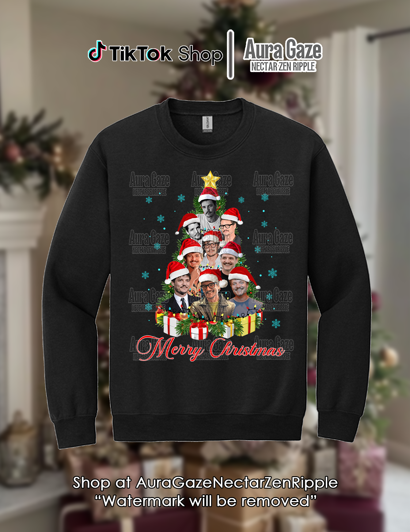 Christmas Pedro Pascal – Sweatshirt Christmas Pedro Pascal – Sweatshirt